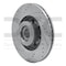 Dynamic Friction Co Brake Rotor Drilled And Slotted Silver, 631-54184R 631-54184R - alternate 4